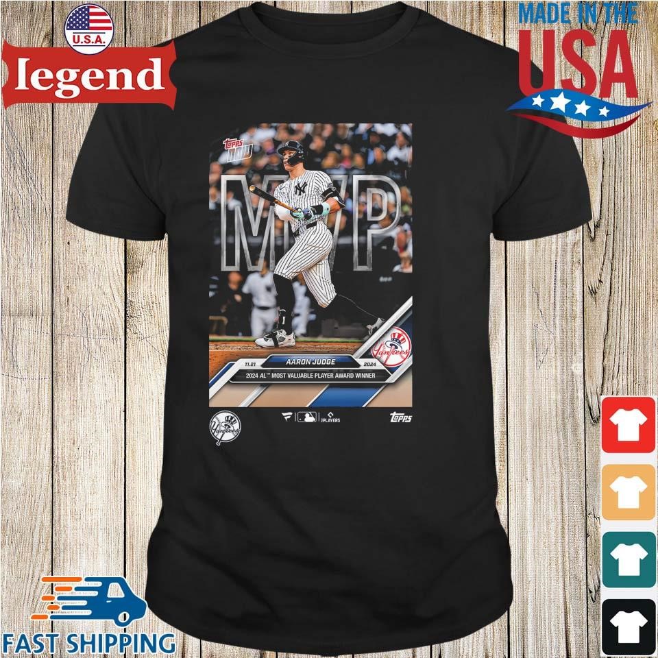 New York Yankees Aaron Judge Topps NOW® 2024 American League MVP Shirt