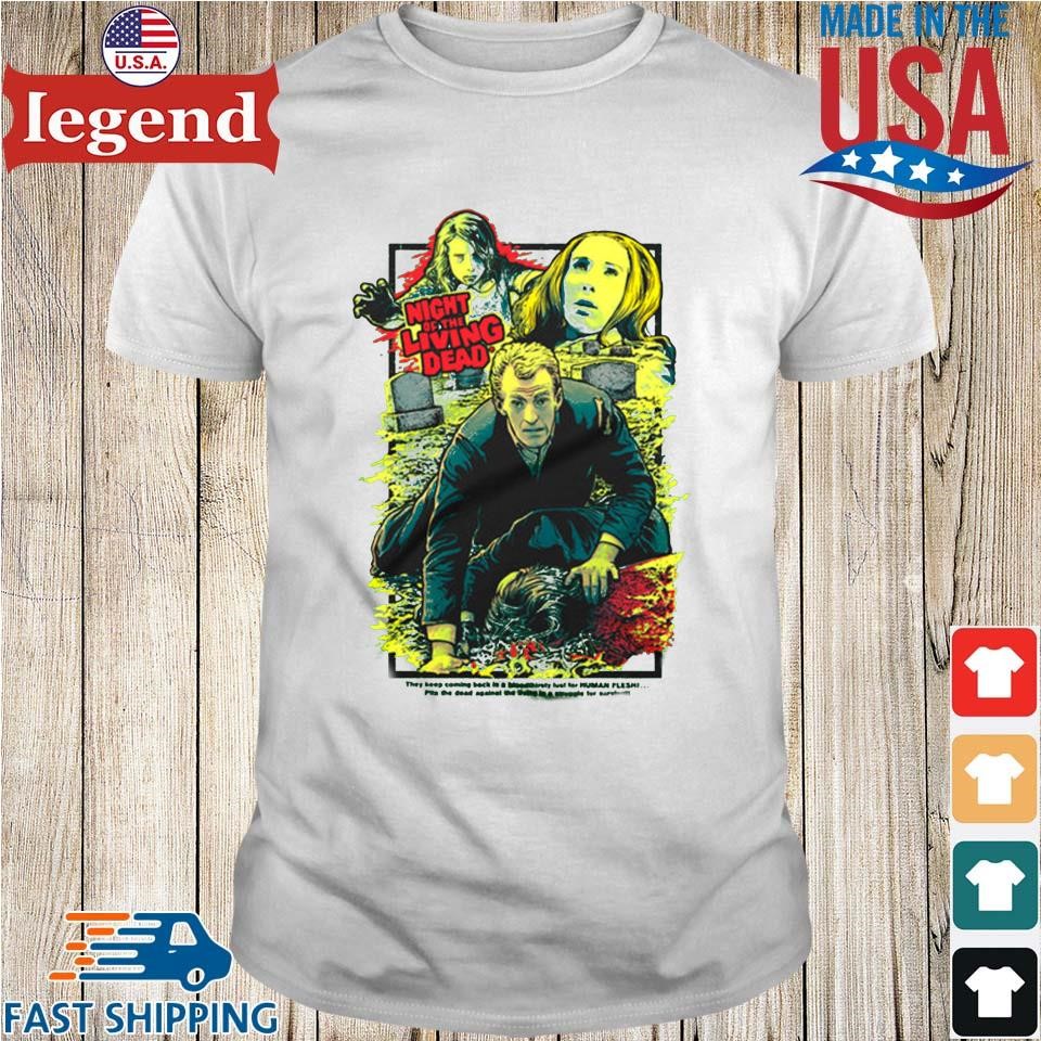 Night Of The Living Dead Surrounded By Death Shirt