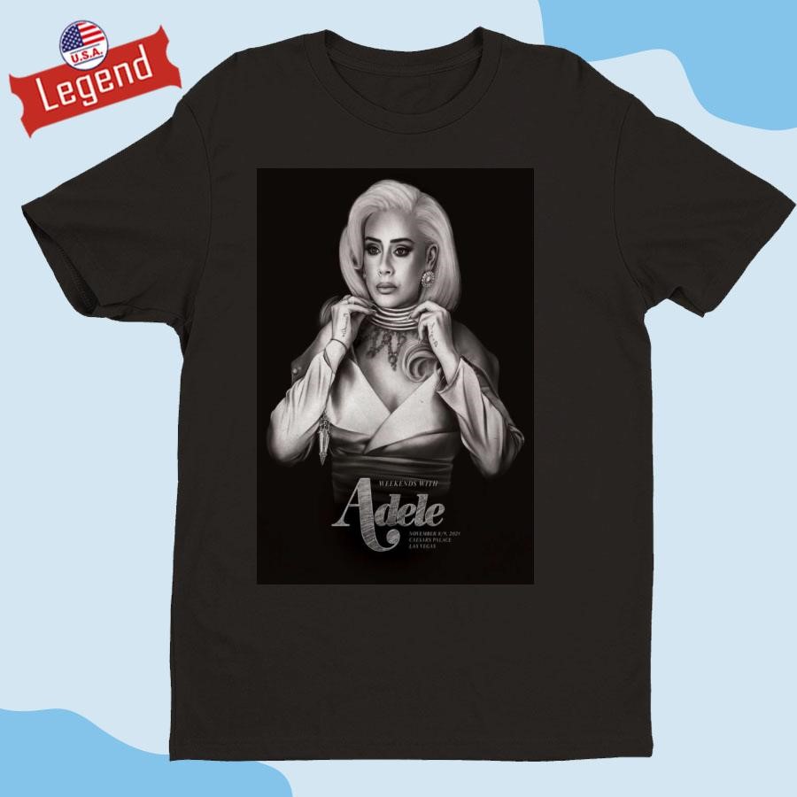 Official Adele Nov 8-9 2024 The Colosseum At Caesars Palace in Las Vegas NV Show Shirt