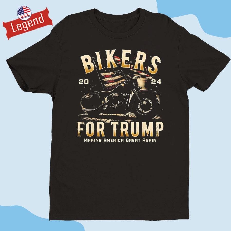 Official Biker For Trump 2024 Make America Great Again Trump Won 2024 Shirt