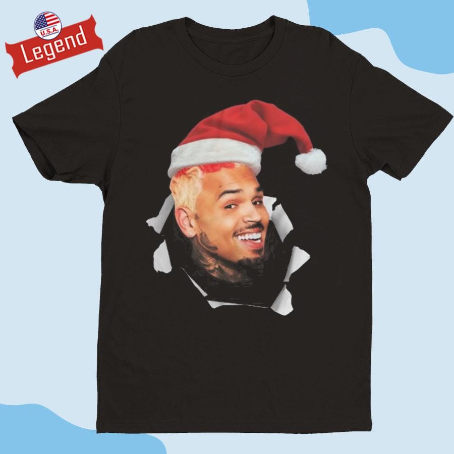 Official Chris Brown It'S Giving Christmas 2024 Shirt