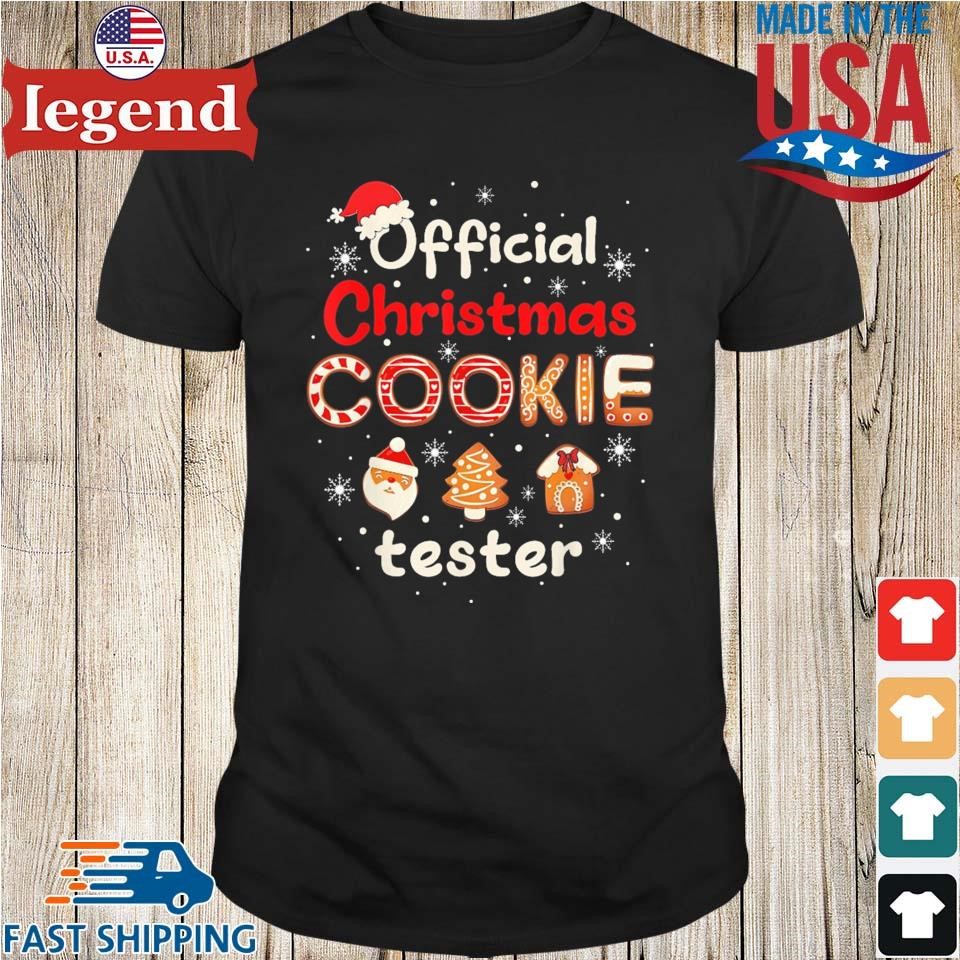 Official Christmas Cookie Tester Taster Baking Sweater