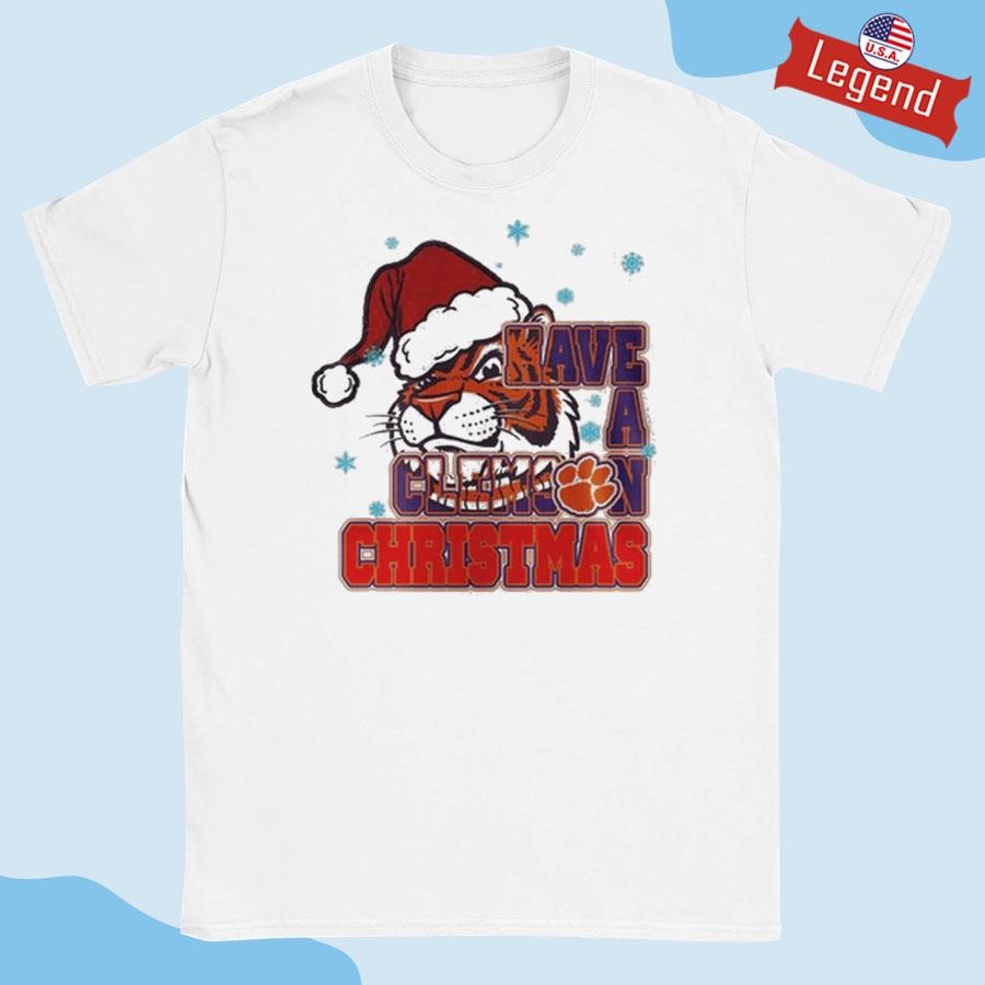 Official Clemson Tigers Have A Clemson Christmas 2024 Shirt