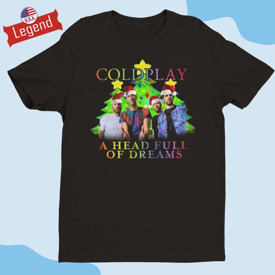 Official Coldplay Christmas A Head Full Of Dreams 2024 Shirt