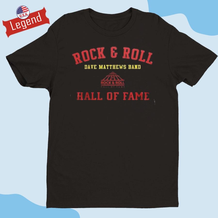 Official Dave Matthews Band October 19th 2024 Hall Of Fame Shirt