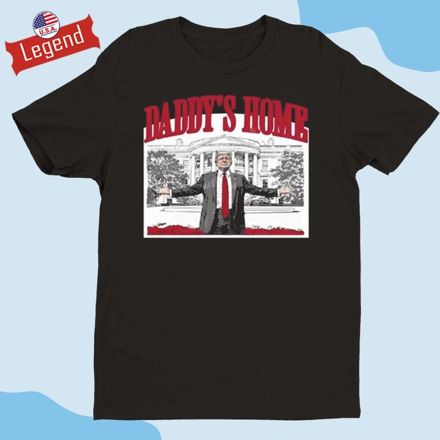 Official David J Harris Jr Trump Daddy's Home Red Shirt