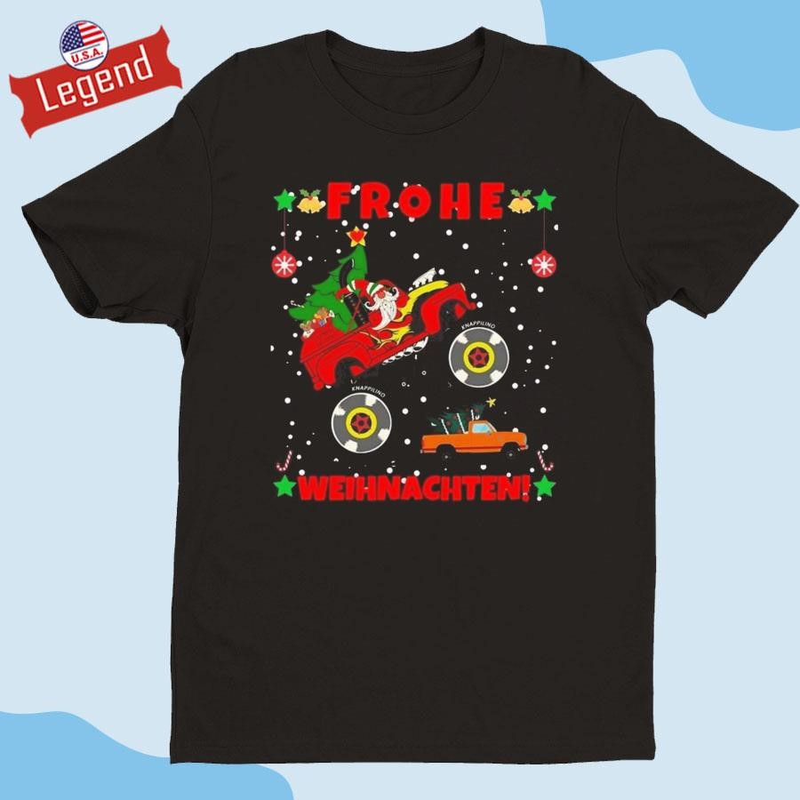 Official Frohe Weihnachten Merry Christmas Shirt