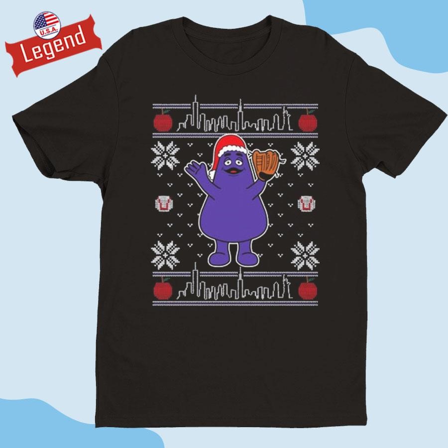 Official Grimace Ugly Christmas Shirt