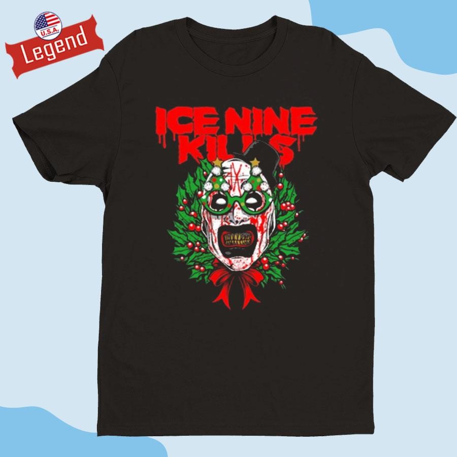 Official Ice Nine Kills Wreath of Art Christmas 2024 Shirt