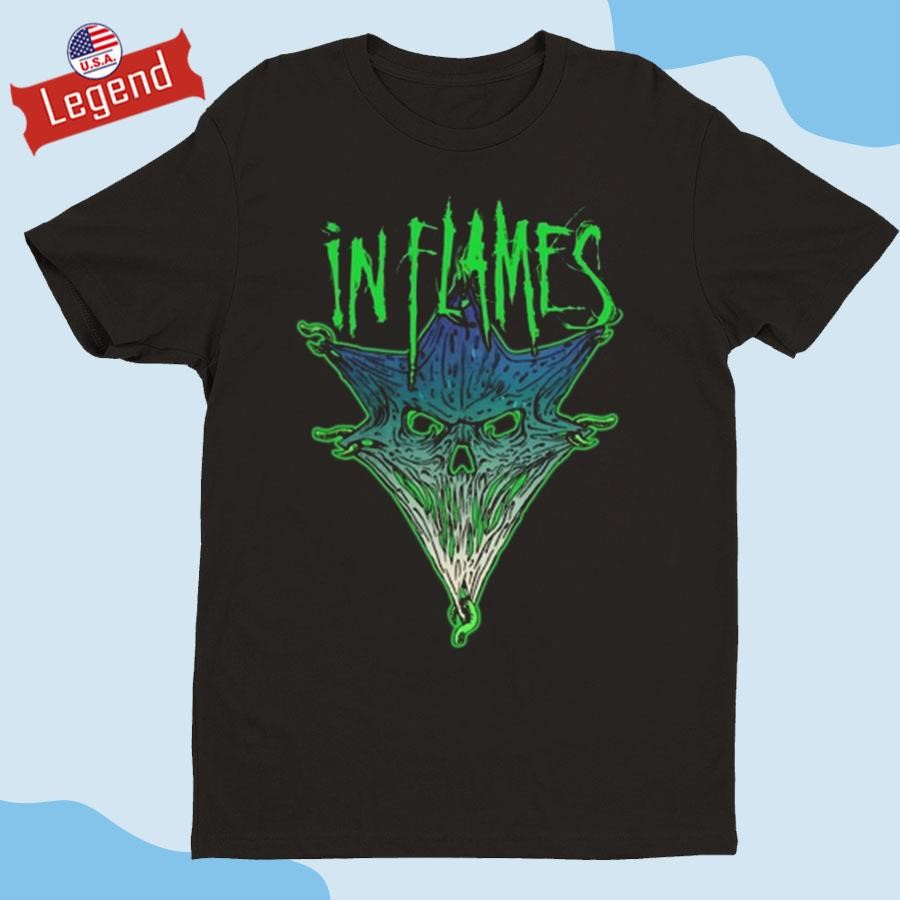 Official In Flames Pierced Jester Shirt