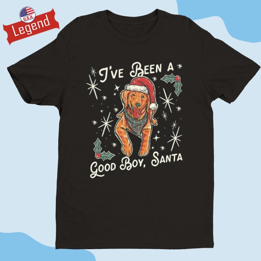 Official I've Been A Good Boy Santa Christmas Shirt