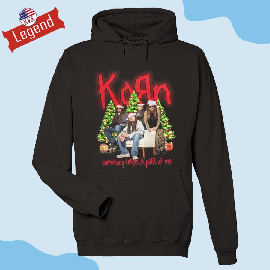 Official Korn Something Take Apart Of Me Christmas 2024 Hoodie