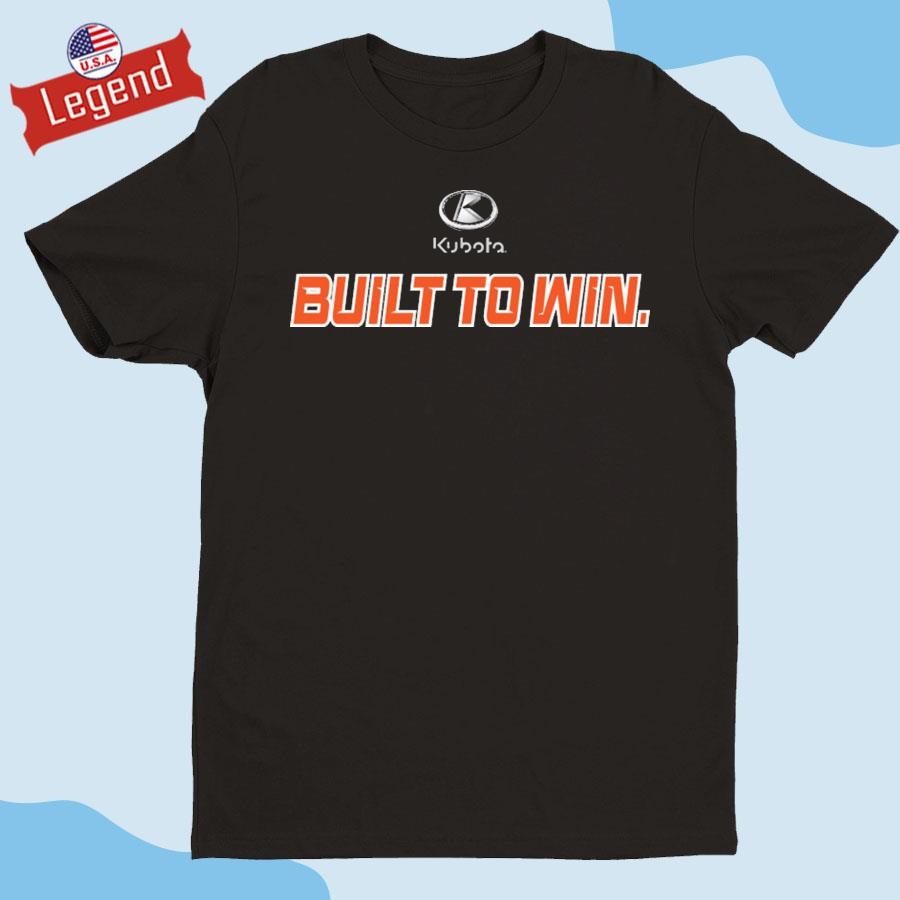 Official Kubota Built To Win Shirt