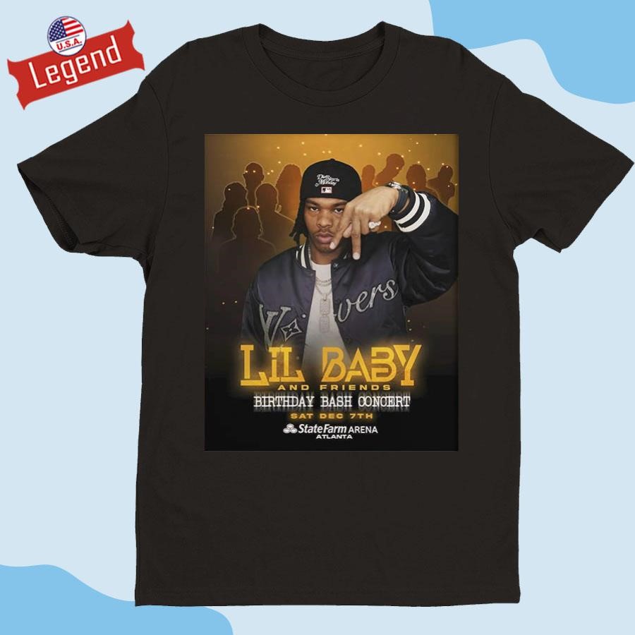 Official Lil Baby And Friends Birthday Bash Concert On December 7th 2024 Shirt