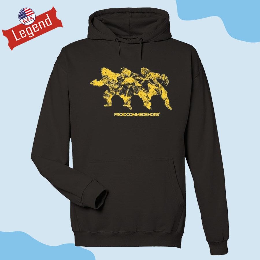 Official Malo Froidcommedehors Black Hoodie