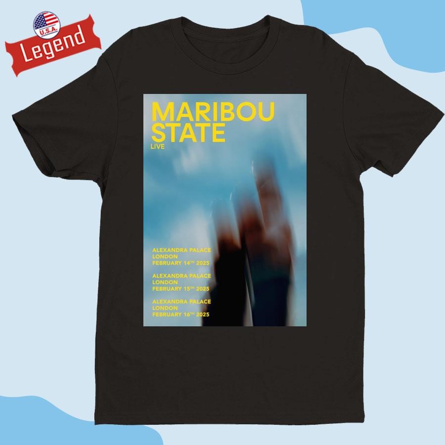 Official Maribou State Hallucinating Love 2025 Live Tour London Alexandra Palace Shirt