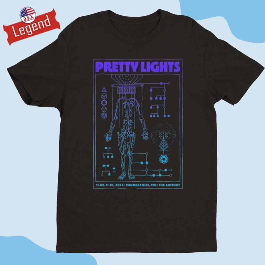 Official Pretty Lights The Armory Minneapolis, MN Nov 08 2024 Shirt