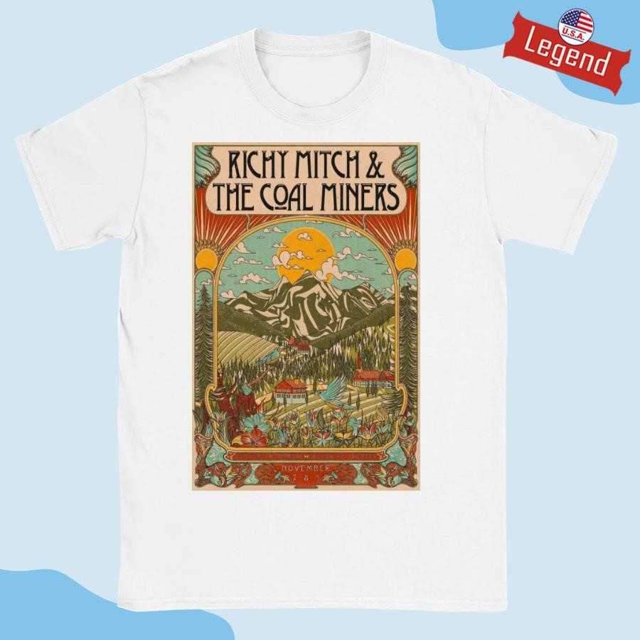 Official Richy Mitch & The Coal Miners Denver CO November 7-9 2024 Shirt