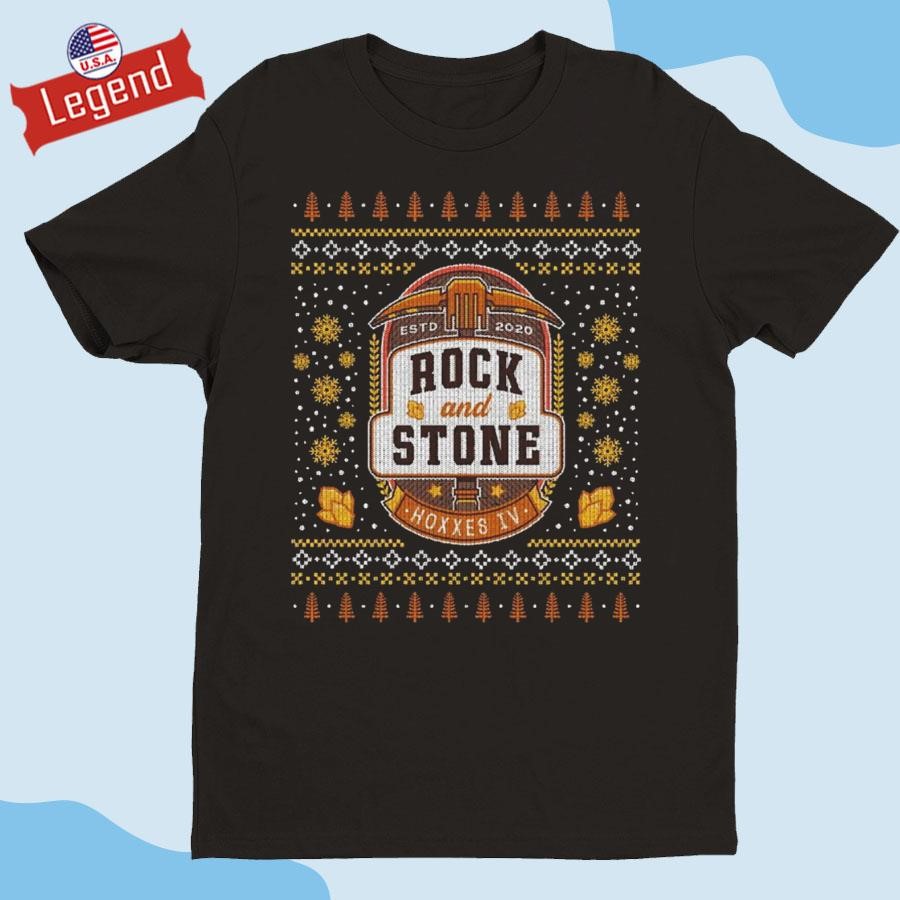 Official Rock And Stone Ugly Christmas Shirt