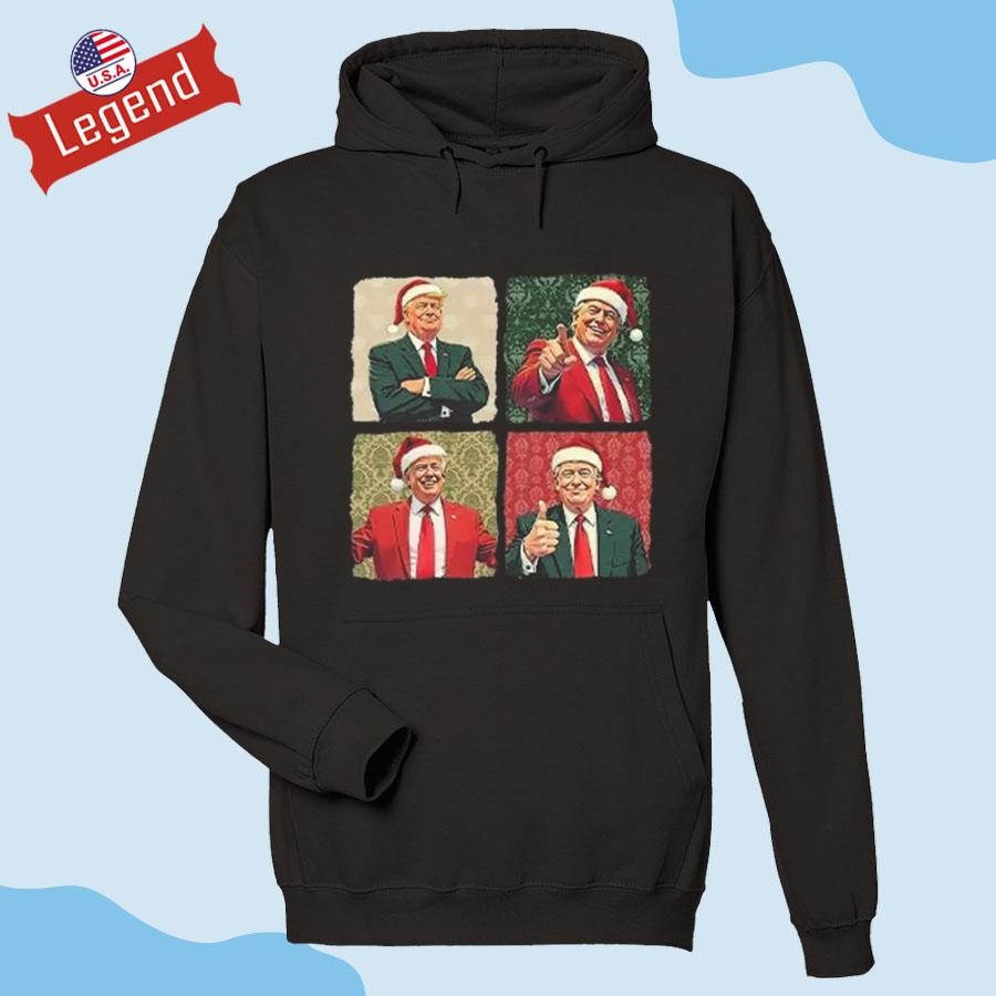 Official Santa Trump Christmas 2024 Hoodie