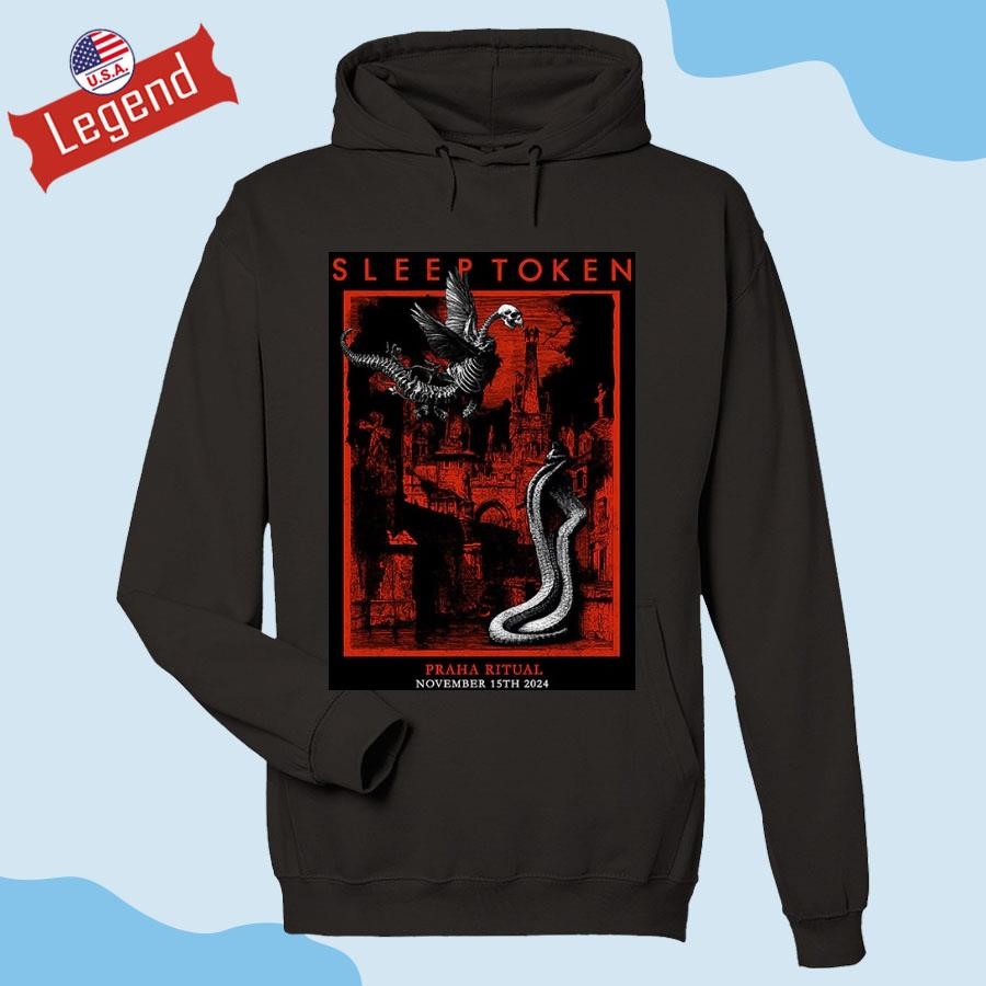 Official Sleep Token Praha Ritual November 15th 2024 Hoodie