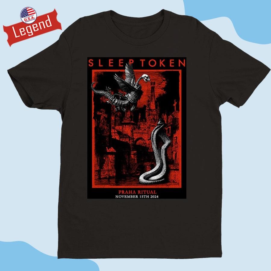 Official Sleep Token Praha Ritual November 15th 2024 Shirt