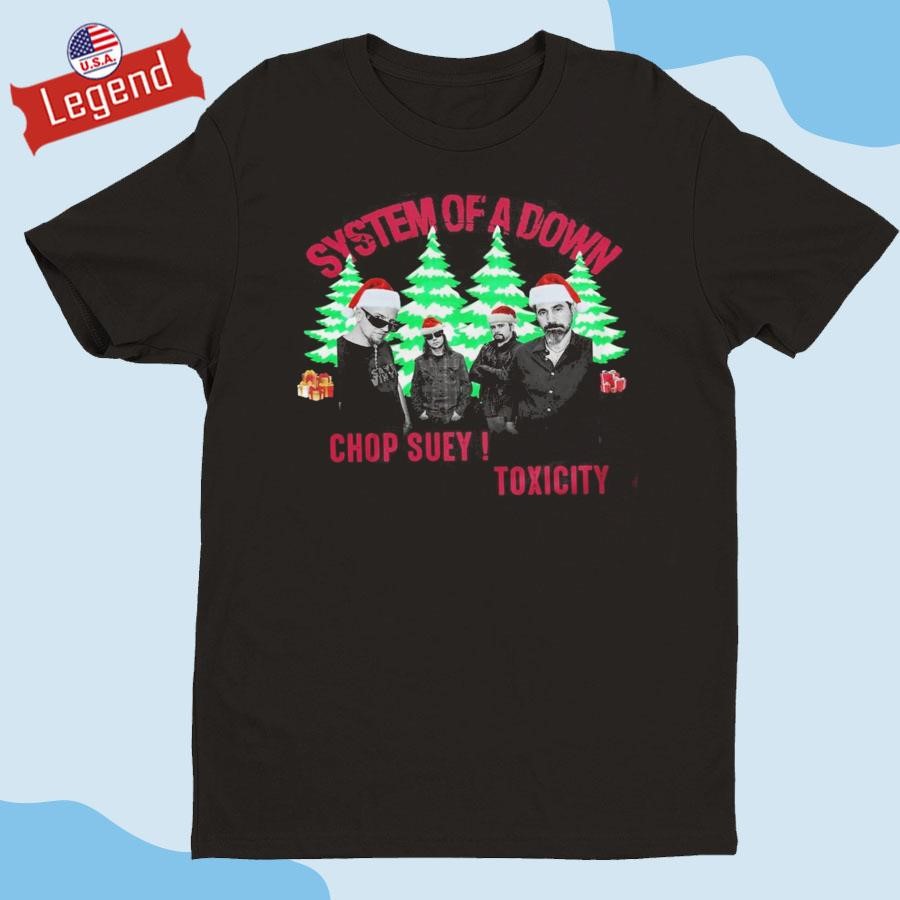 Official System Of A Down Chop Suey Toxicity Christmas 2024 Shirt