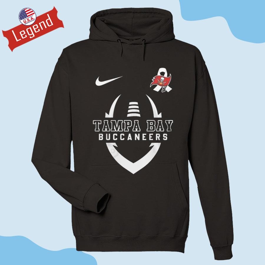 Official Tampa Bay Buccaneers Tackle Lung Cancer Hoodie