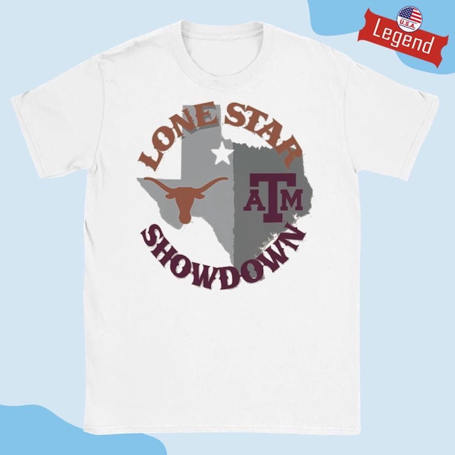 Official Texas A&M Aggies vs. Texas Longhorns 2024 Lone Star Showdown Shirt