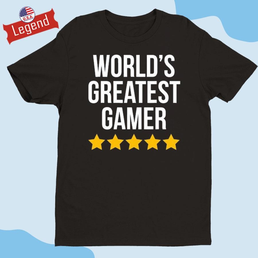 Official The Throne 2024 World's Greatest Gamer Shirt