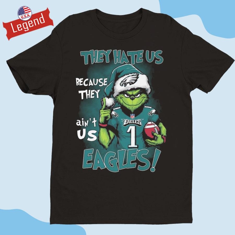 Official They Hate Us Because They Ain't Us Philadelphia Eagles 2025 Shirt