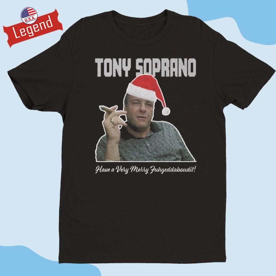 Official Tony Soprano Have A Very Merry Fuhgeddaboudit Shirt