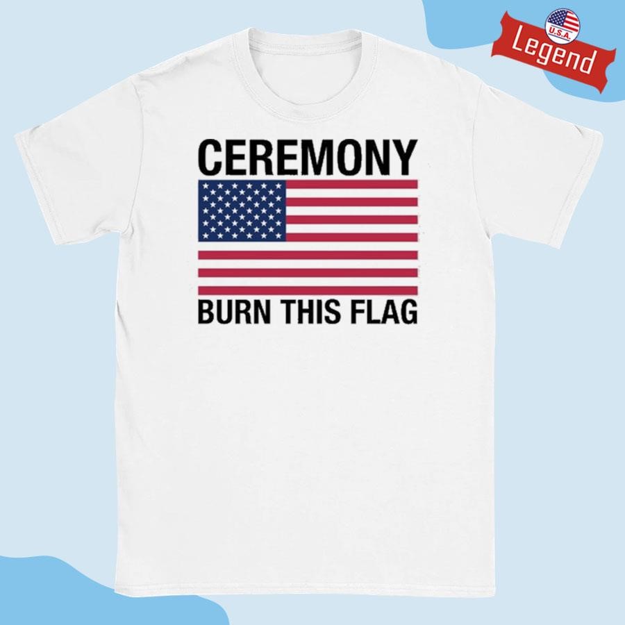 Official Trans Girls Be Free Ceremony Burn This Flag Shirt