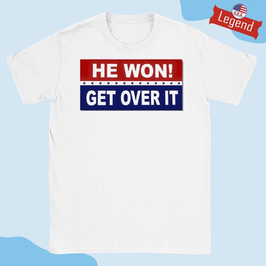 Official Trump Elected President He Won Get Over It Bumper Shirt