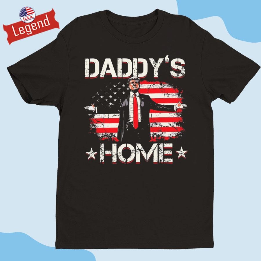 Official Trump Elected President Trump Daddy's Home USA Shirt