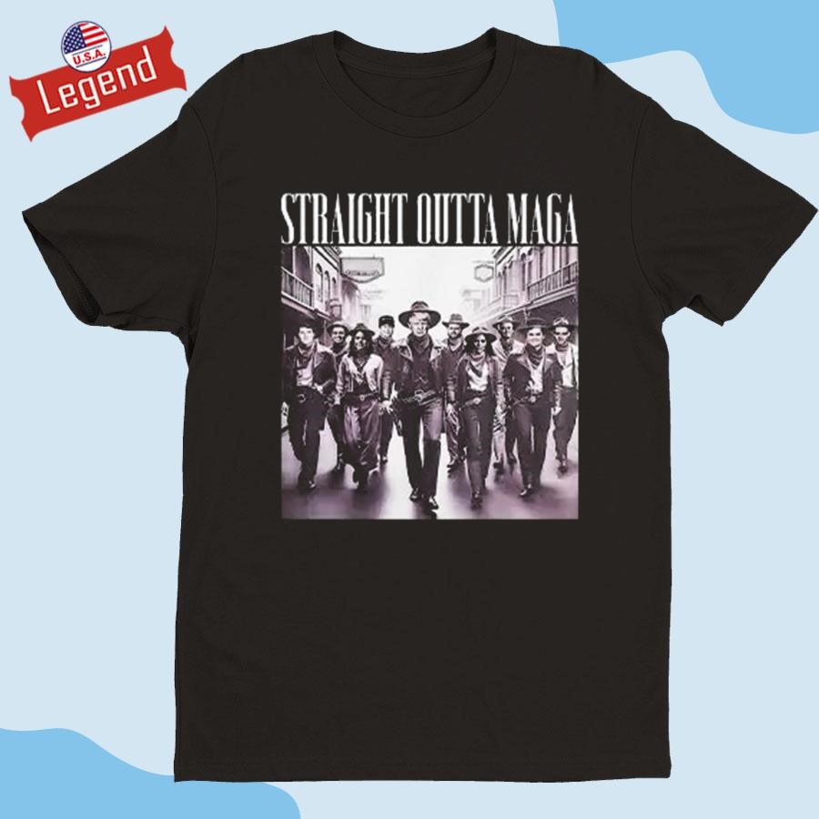 Official Trump Vance Elon Dream Team Straight Outta MAGA Shirt