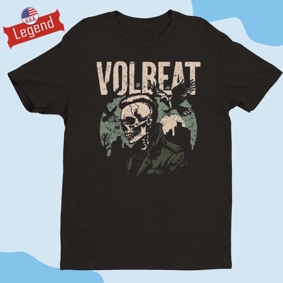 Official Volbeat Sixteen Dollars Shirt