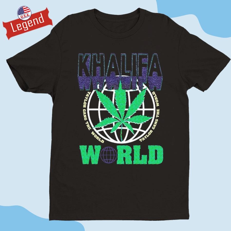 Official Wiz Khalifa The World 2024 Shirt