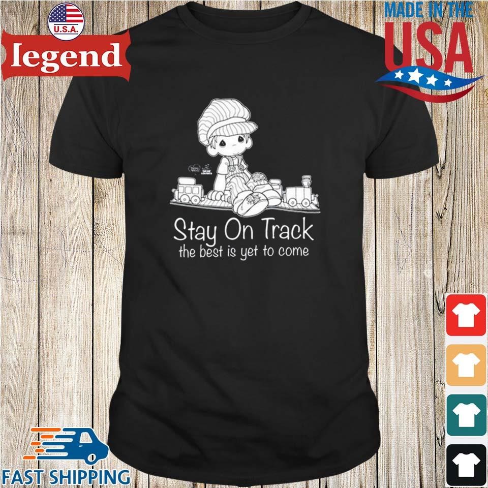 Online Ceramics Precious Moments Stay On Track Shirt