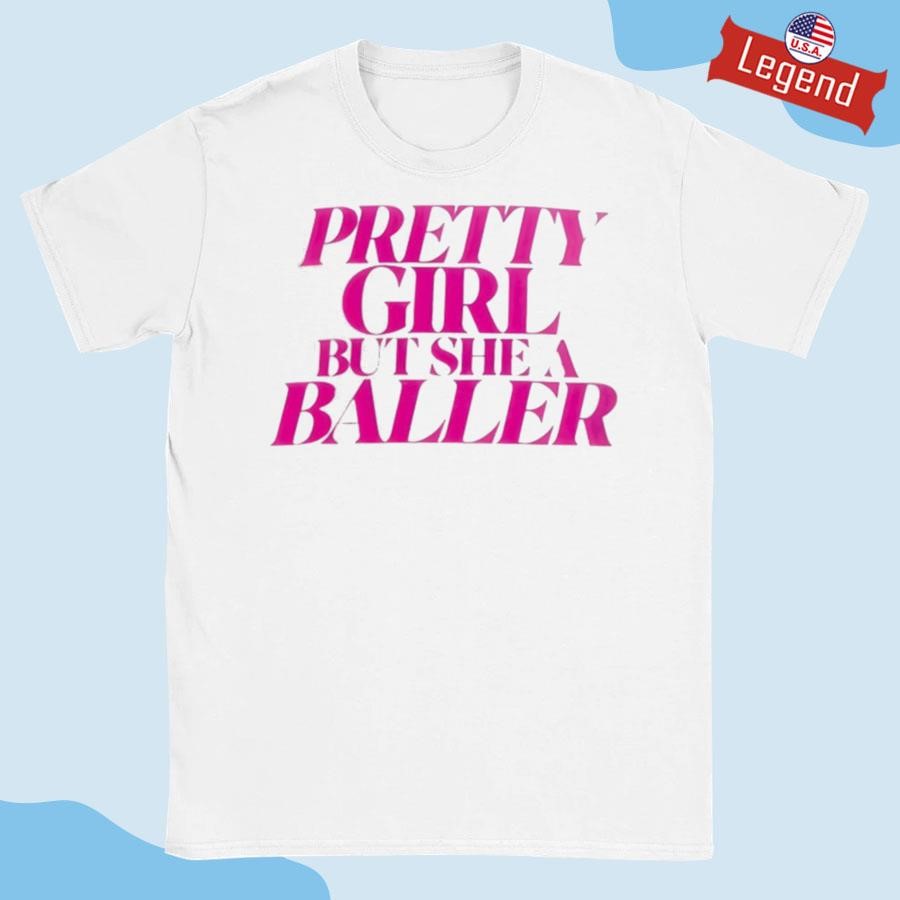 Original Angel Reese Pretty Girl But She A Baller Shirt