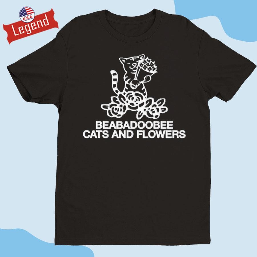 Original Beabadoobee Cats And Flowers Shirt