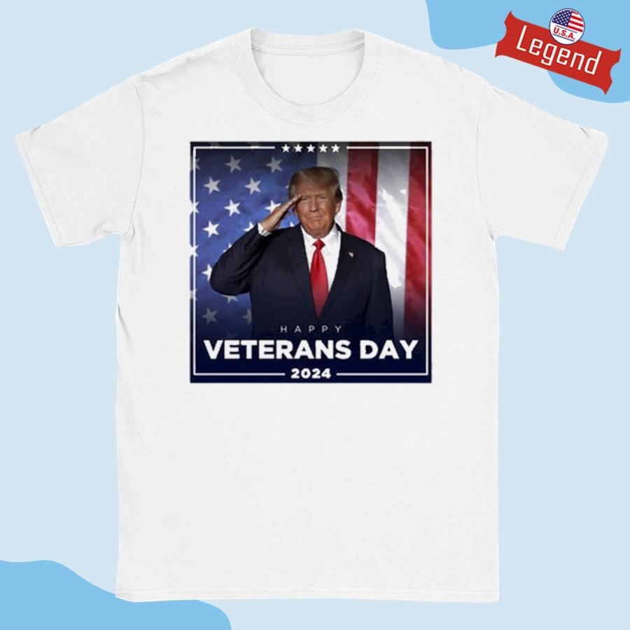 Original Donald J. Trump Happy Veterans Day 2024 Shirt