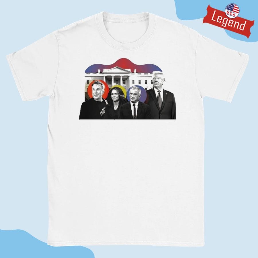 Original Elon Musk, Tulsi Gabbard, Robert F. Kennedy Jr. and Donald Trump Shirt