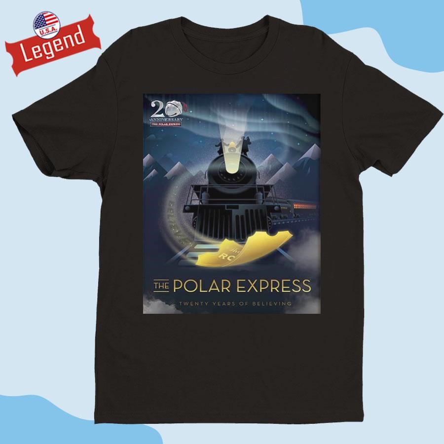 Original First Poster The 20th Anniversary Of THE POLAR EXPRESS Shirt