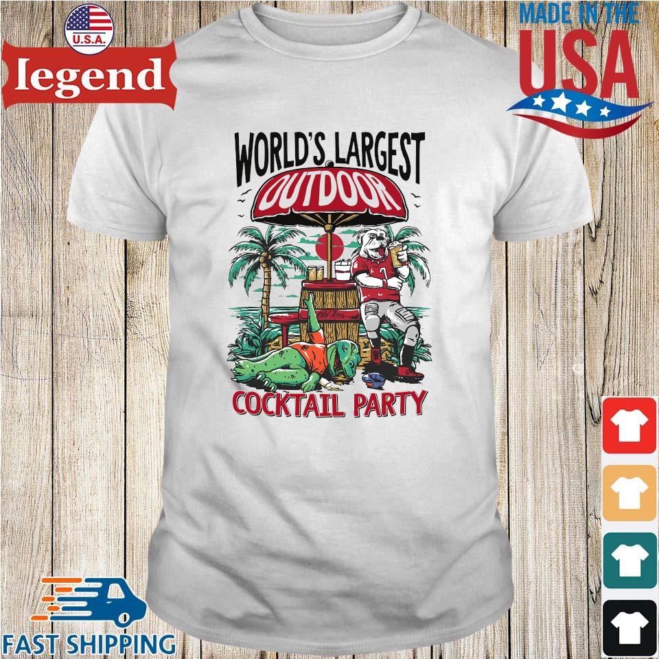 Original GA Cocktail Party World’s Largest Outdoor 2024 Shirt