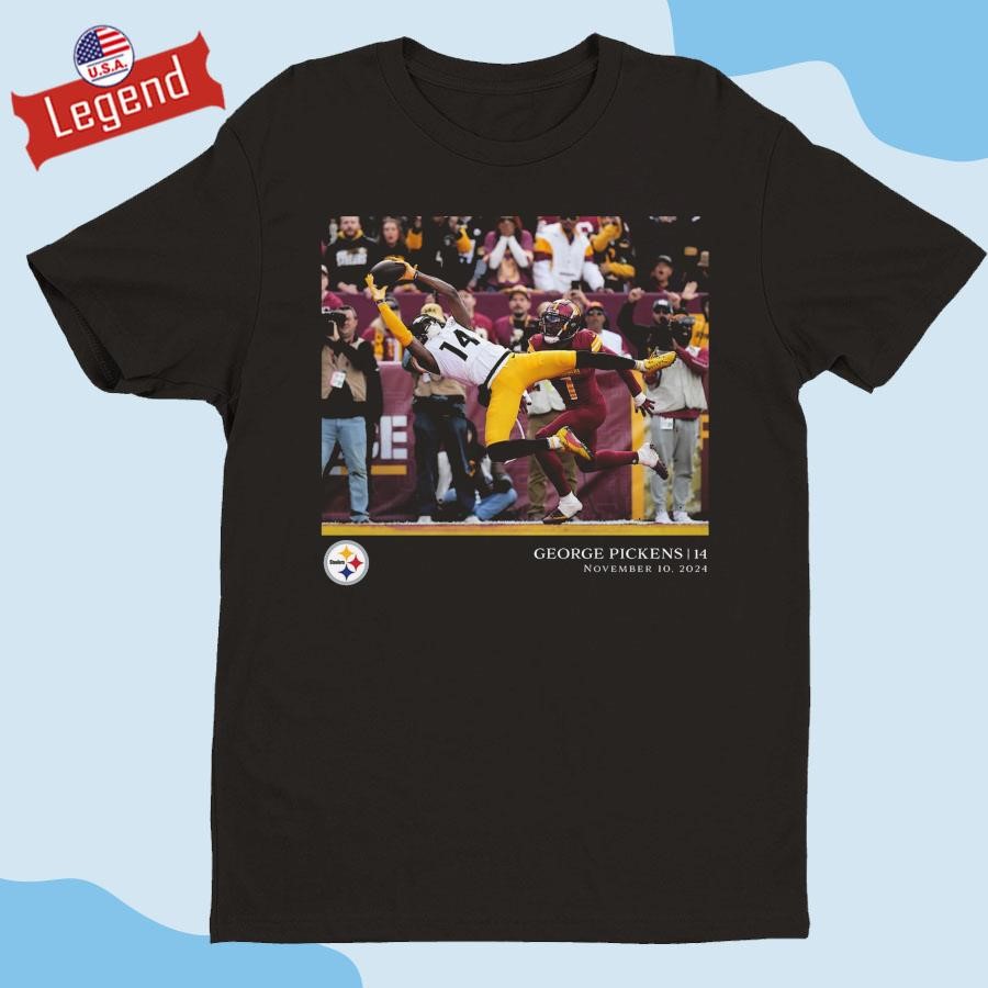 Original George Pickens Pittsburgh Steelers NFL Flash Features Week 10 Shirt