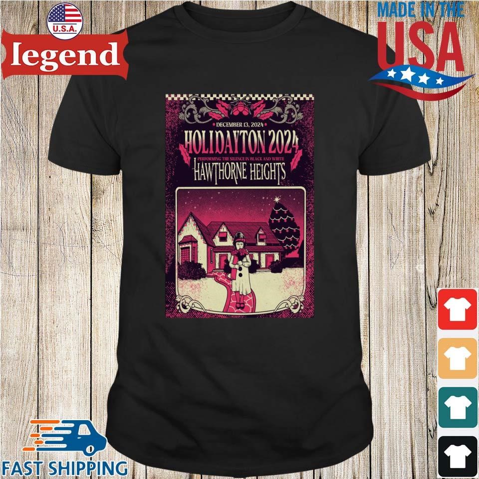 Original Hawthorne Heights The Brightside In Dayton OH December 13 2024 Shirt