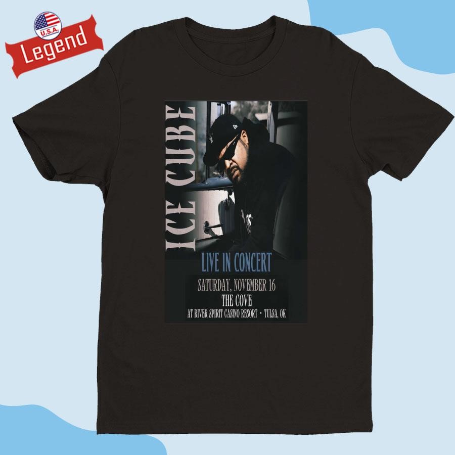 Original Ice Cube Live In Concert November 16, 2024 The Cove At River Spirit Casino, Tulsa OK Shirt