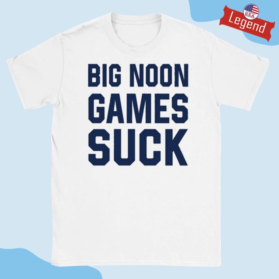 Original Jeremy Birmingham Big Noon Games Suck Shirt