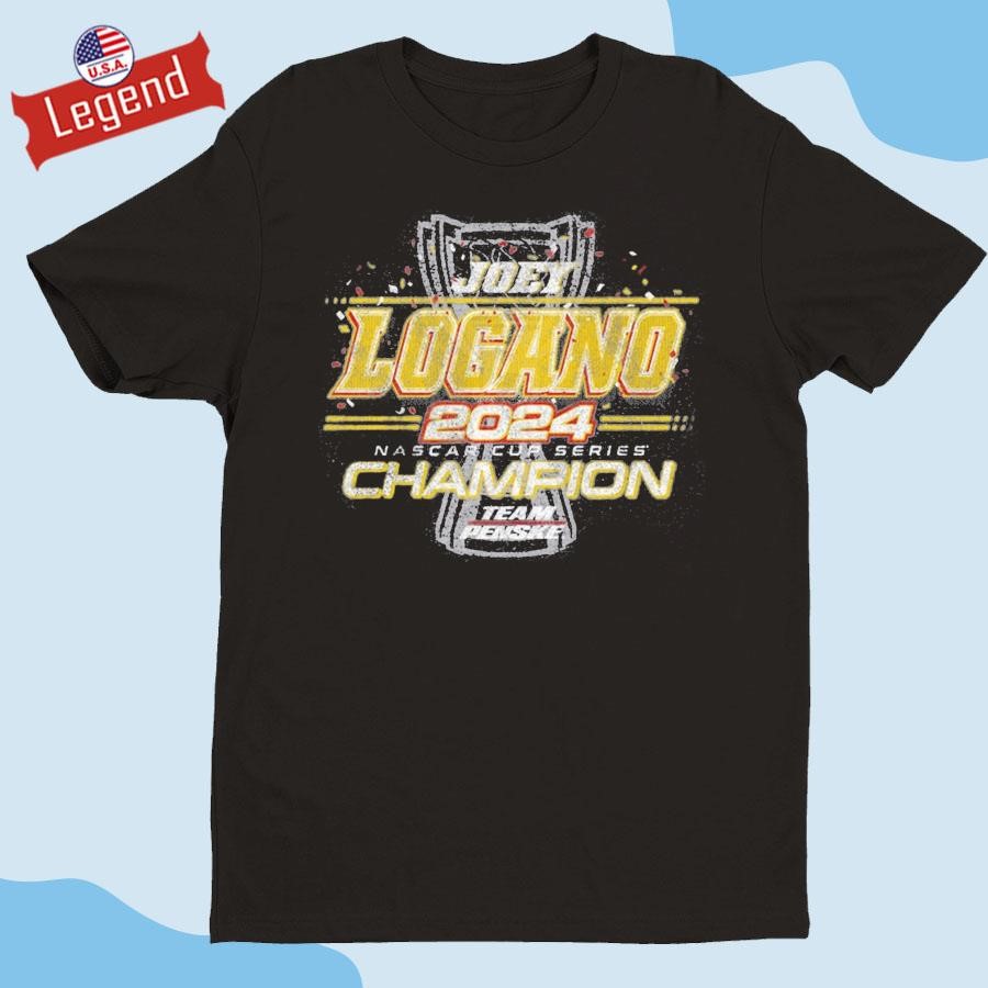 Original Joey Logano Team Penske 2024 NASCAR Cup Series Champion Finish Line Shirt